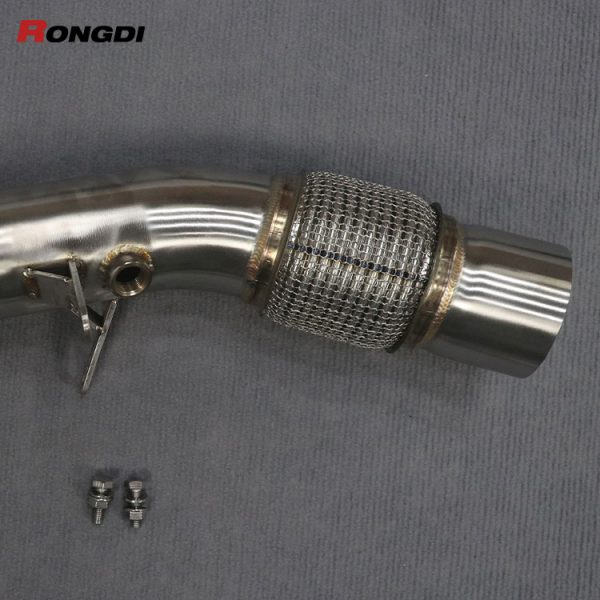 BMW G20 320i 325i 330i Straight Pipe Downpipe | Brushed Finish | B48 Turbo Engine - 图片 6