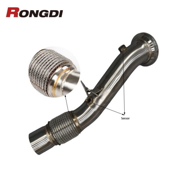BMW G20 320i 325i 330i Straight Pipe Downpipe | Brushed Finish | B48 Turbo Engine