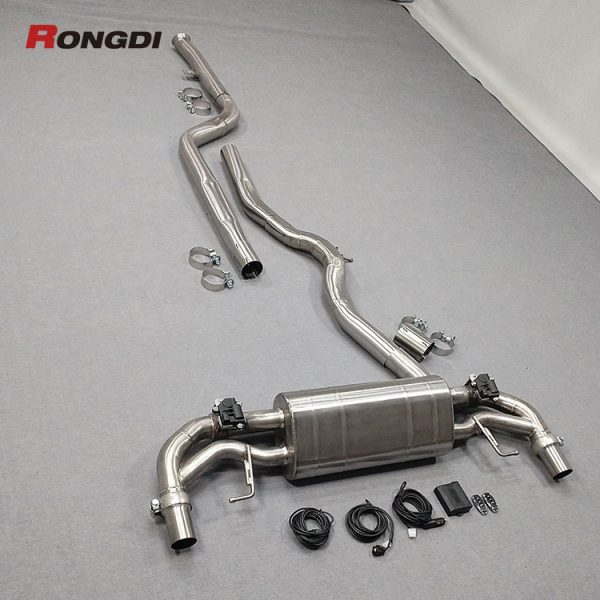 Titanium / Stainless Exhaust Catback for BMW 330i G20/G21 | B48 Engine - 图片 2