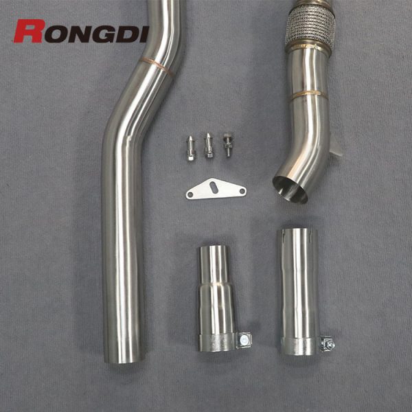 High-Flow Downpipe for VW Golf MK7 R / Audi A3 2.0T | EA888 Gen 3 | Performance Turbo Upgrade - 图片 4