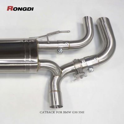 Performance Cat-Back Exhaust for BMW 550i | F10/F11 Chassis | N63 V8 Engine Upgrade