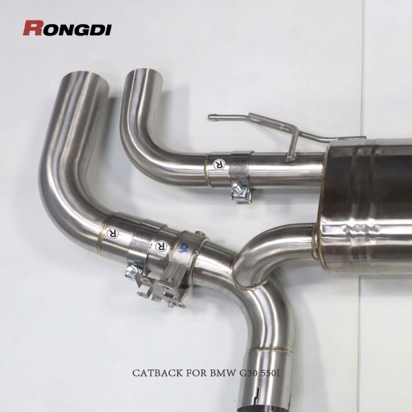 Performance Cat-Back Exhaust for BMW 550i | F10/F11 Chassis | N63 V8 Engine Upgrade - 图片 5