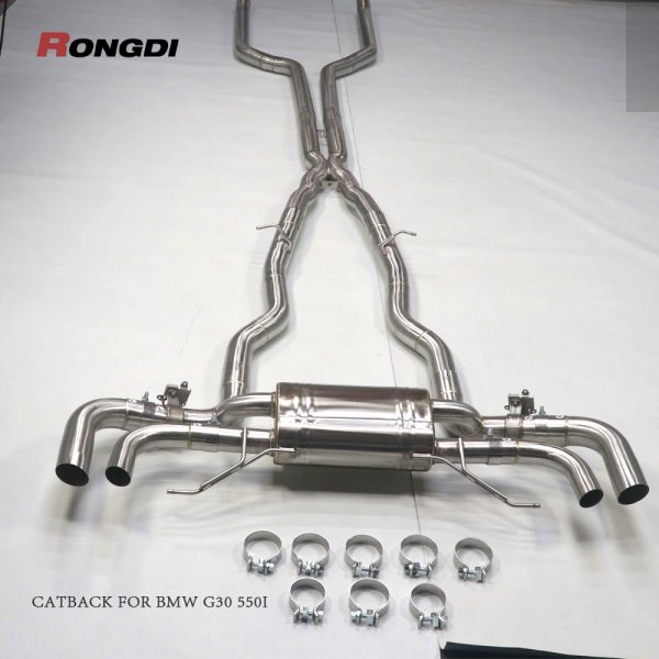 Performance Cat-Back Exhaust for BMW 550i | F10/F11 Chassis | N63 V8 Engine Upgrade