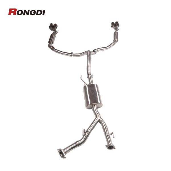 Toyota Land Cruiser LC200 4.0/4.6/4.7/5.7 (2007–2019) Performance Exhaust System | Stainless Steel Cat-Back