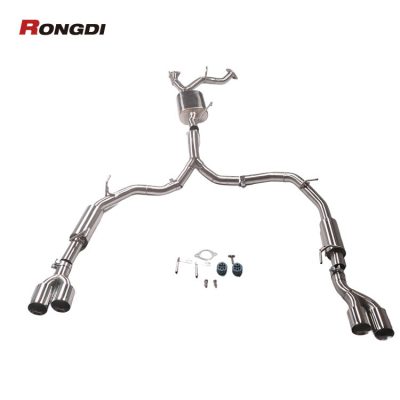 Toyota Land Cruiser LC200 4.0/4.6/4.7/5.7 (2007–2019) Performance Exhaust System | Stainless Steel Cat-Back