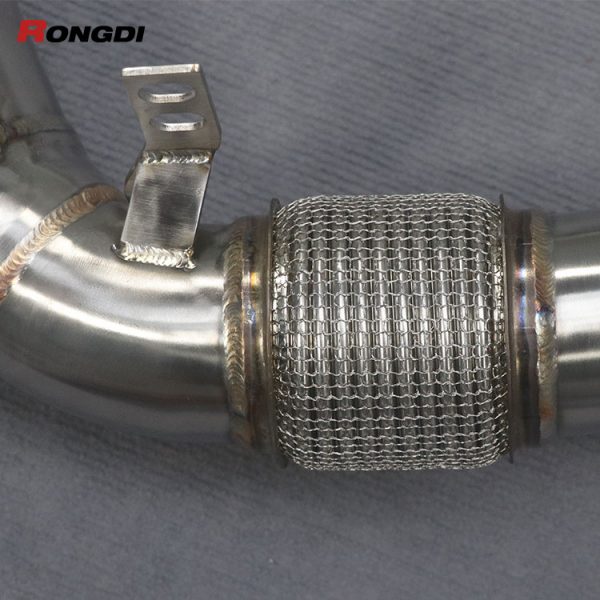 Downpipe with Dummy Resonator for BMW M850i / M550i (G14 / G15 / G30) | N63 Engine - 图片 5