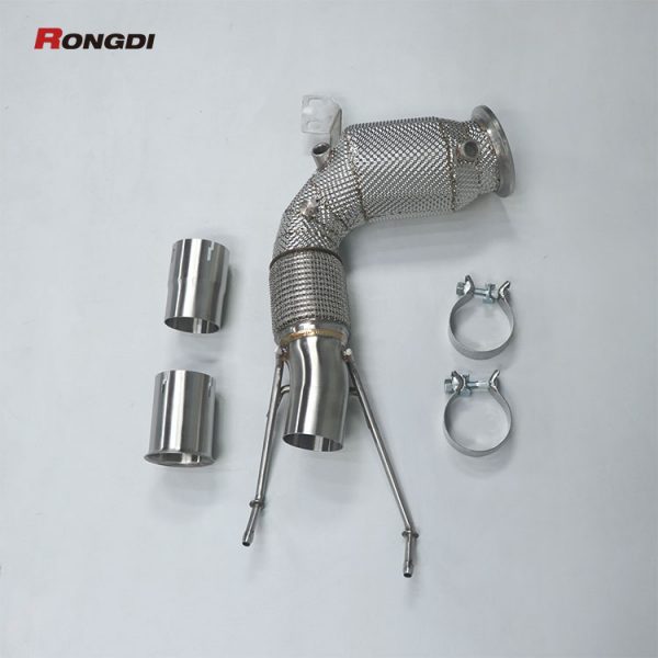 MINI Cooper S / JCW F56 Downpipe with Heat Shield | 200 Cell Sport Cat – Performance