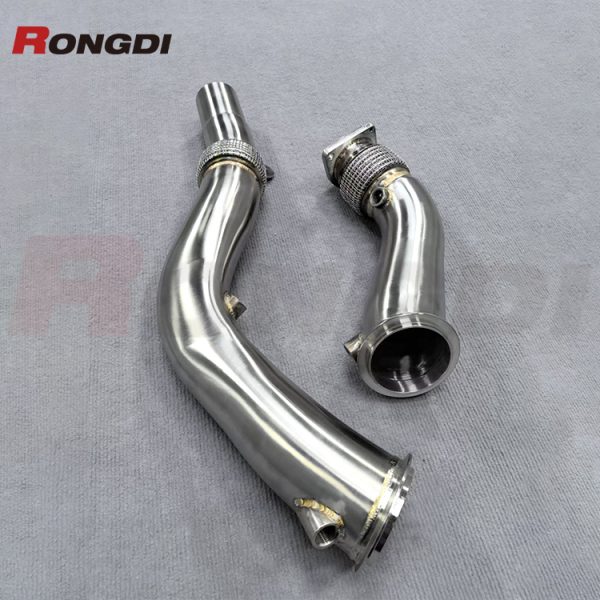 BMW M3 / M4 F80 F82 2014–2019 Straight Downpipe | S55 3.0T One-Piece Mandrel Bent Pipe | Performance Upgrade - 图片 4