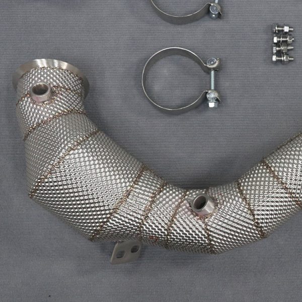 High-Flow Downpipes for Mercedes-AMG C63 / C63S W205 | M177 4.0L V8 Biturbo | Performance Exhaust Upgrade - 图片 2
