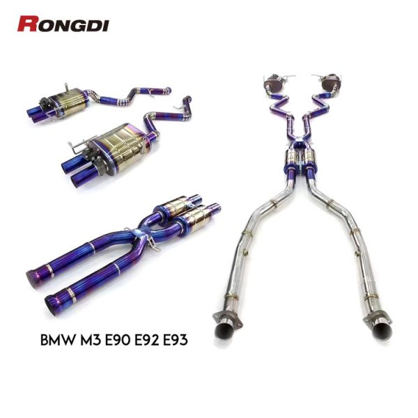 Performance Titanium Cat-Back Exhaust System for BMW M3 E90 / E92