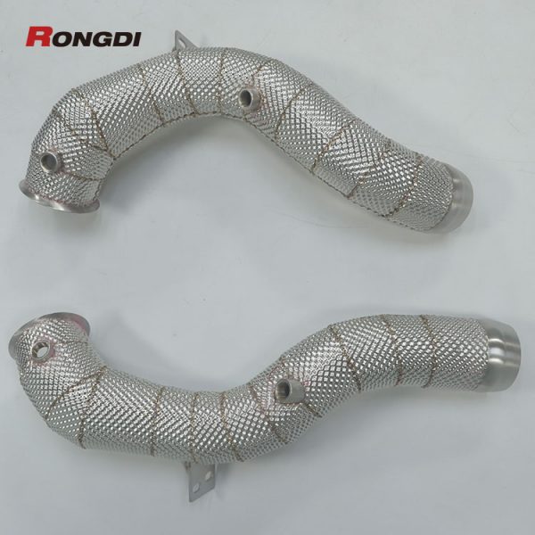 Mercedes-AMG GT / GTS M178 4.0T V8 Downpipe | Performance Exhaust Upgrade for C190 - 图片 3