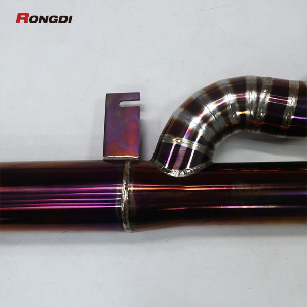 BMW M3 G8X Titanium Exhaust Catback System Burnt Blue Tip Upgrade - 图片 3