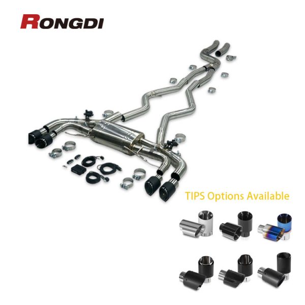 Valvetronic Catback Exhaust for BMW M340i G20 / M440i G22 (2019–2025)