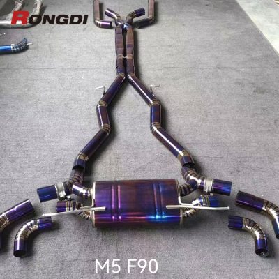 High-Performance Exhaust System for BMW M5 F90 | Titanium & Stainless Options