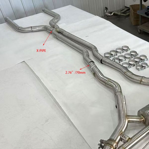 Performance Cat-Back Exhaust for BMW X5M F95 | S63 Engine Upgrade - 图片 6