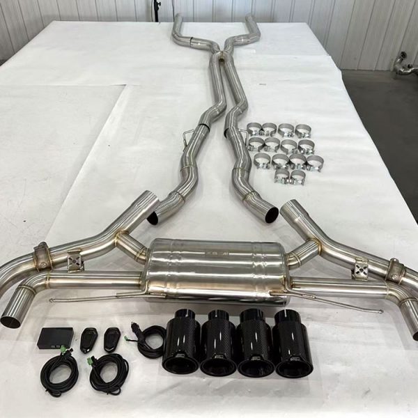 Performance Cat-Back Exhaust for BMW X5M F95 | S63 Engine Upgrade