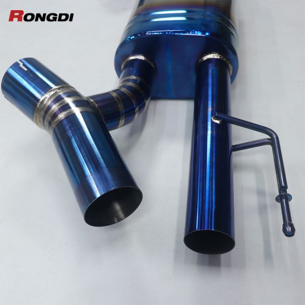 2024 BMW X6M F96 LCI S68 | 76mm Titanium Catback X-Pipe Upgrade – Lightweight Performance - 图片 5