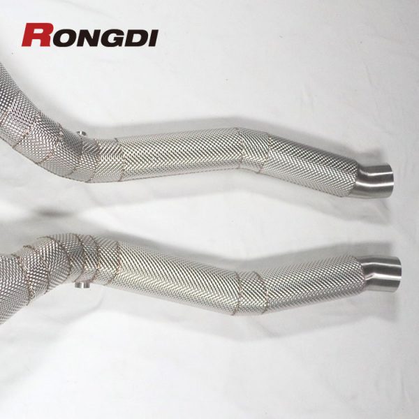 High-Flow Catted Downpipes for Ferrari F12 Berlinetta | 6.3L V12 Engine | Performance Upgrade - 图片 5
