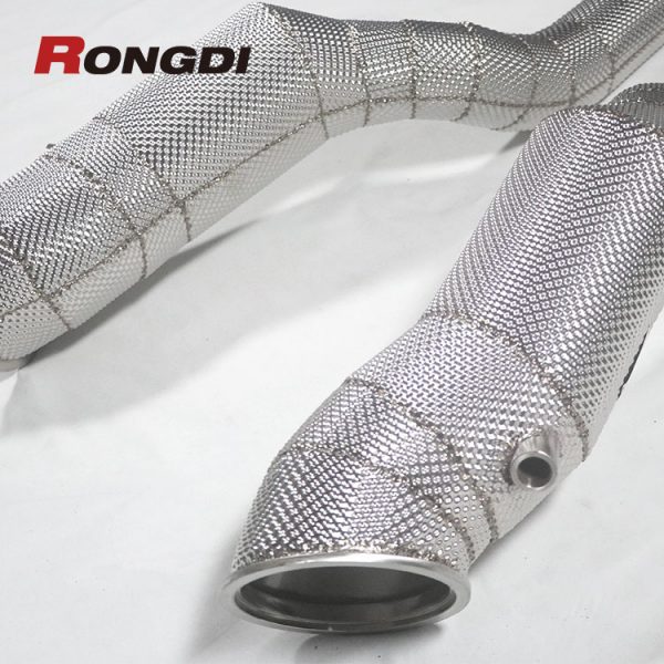 High-Flow Catted Downpipes for Ferrari F12 Berlinetta | 6.3L V12 Engine | Performance Upgrade - 图片 4