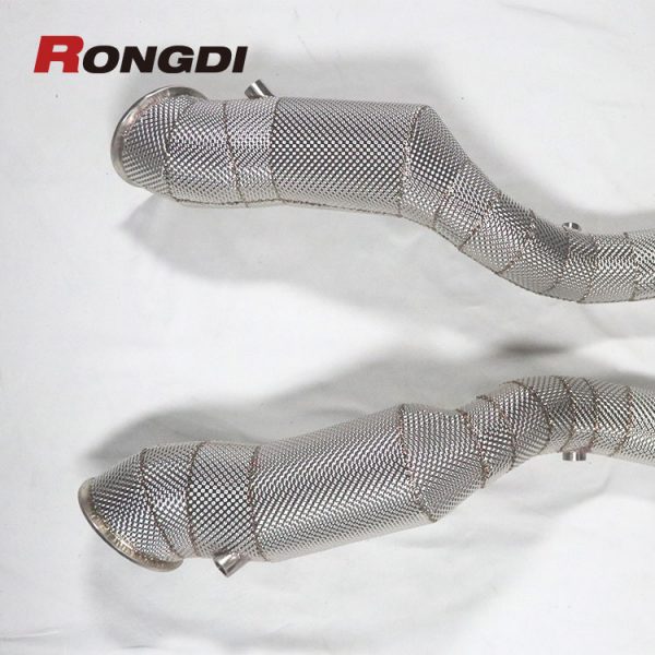 High-Flow Catted Downpipes for Ferrari F12 Berlinetta | 6.3L V12 Engine | Performance Upgrade - 图片 3