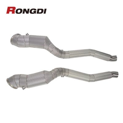 High-Flow Catted Downpipes for Ferrari F12 Berlinetta | 6.3L V12 Engine | Performance Upgrade