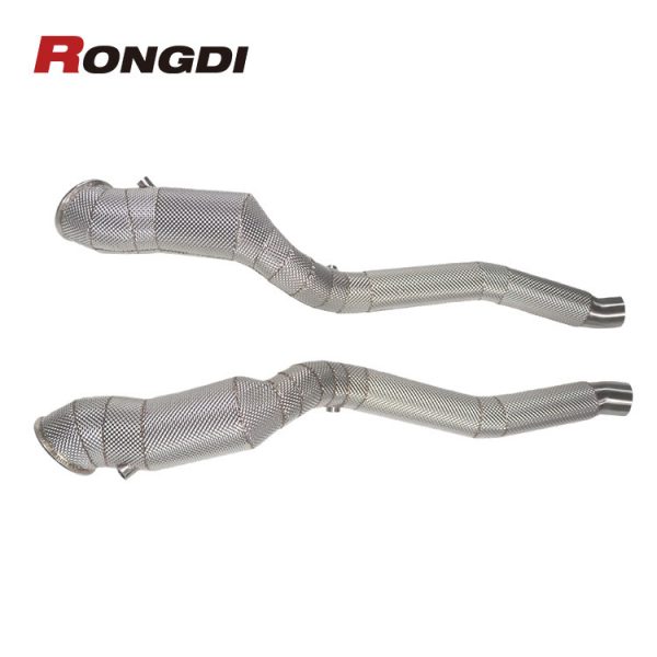 High-Flow Catted Downpipes for Ferrari F12 Berlinetta | 6.3L V12 Engine | Performance Upgrade - 图片 2