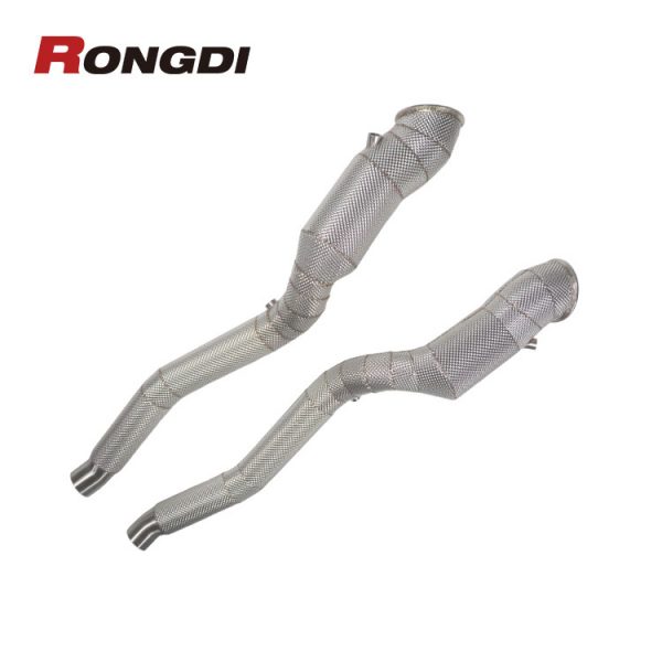 High-Flow Catted Downpipes for Ferrari F12 Berlinetta | 6.3L V12 Engine | Performance Upgrade