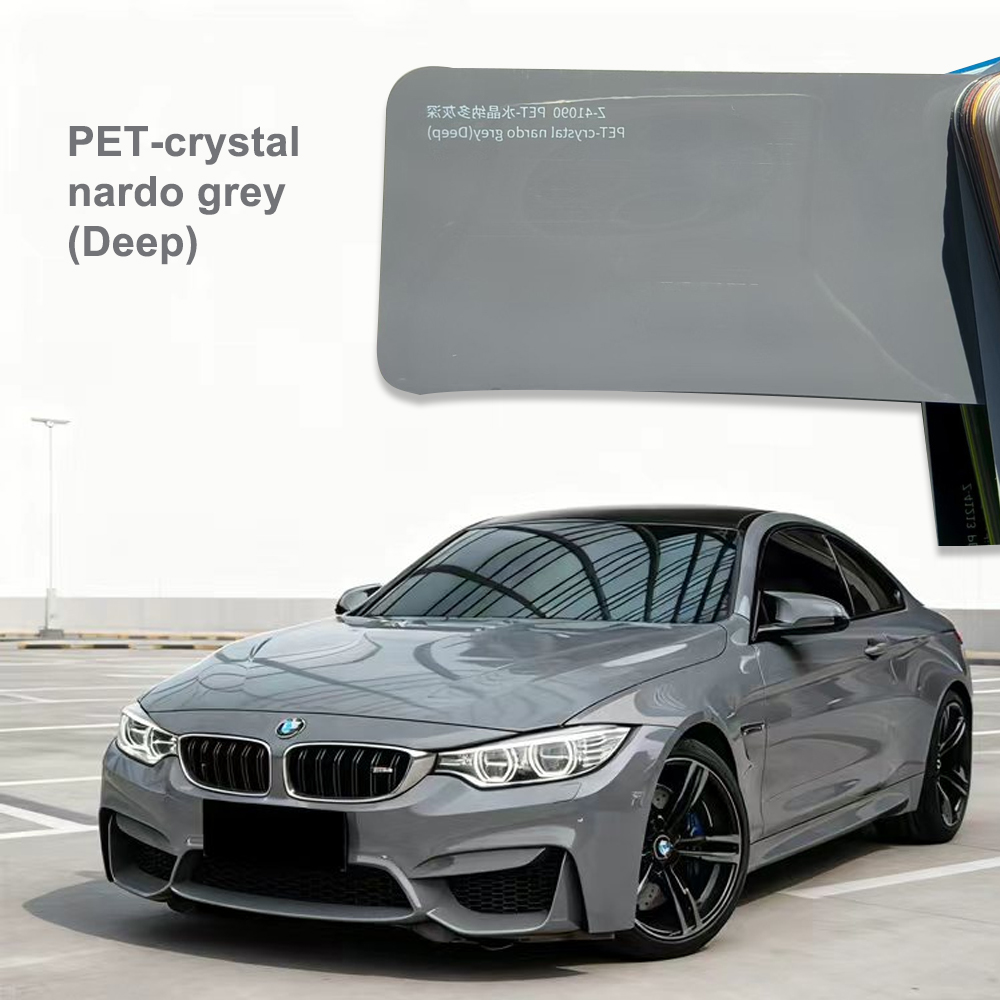 Grey Car Wrap
