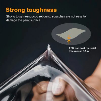 Polarie C8 8.5mil TPU Paint Protection Film – High Gloss & Scratch Resistant PPF