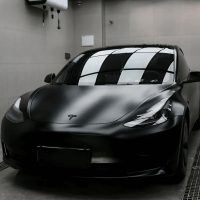 Ceramic Black Car Wrap