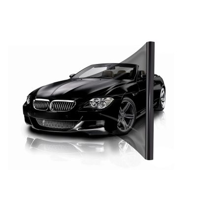 black self healing car film