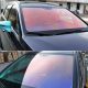 Solar tint vs UV tint comparison on car windows under sunlight