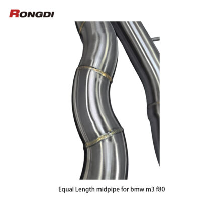 2.75″ New Design Equal Length Midpipe for BMW F80 M3 F82 F83 M4 S55 3.0T 2014-2019 Performance Parts Pipe