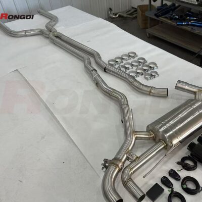 High Performance 304 Stainless Steel  Valvetronic Exhaust Catback for BMW X5M X6M F95 F96 S63 4.4 2020-2023