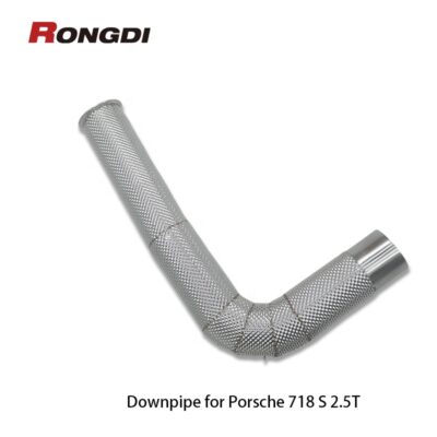 Exhaust Downpipe for Porsche 718 Boxser Cayman S 2.5T 2018 Performance Stainless Steel Exhaust Pipe