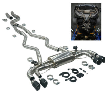 BMW M340i G20 Catback Exhaust – Stainless / Titanium