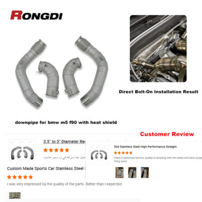 BMW M5 F90 Performance Downpipe (2017–2021)