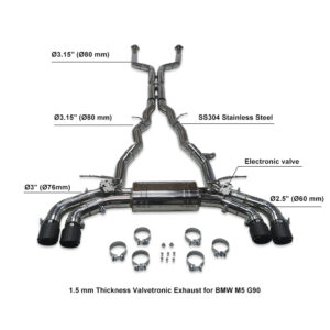 BMW M5 F90 Performance Catback Exhaust